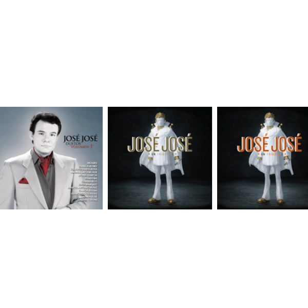 Se editarán tres álbumes especiales de José José